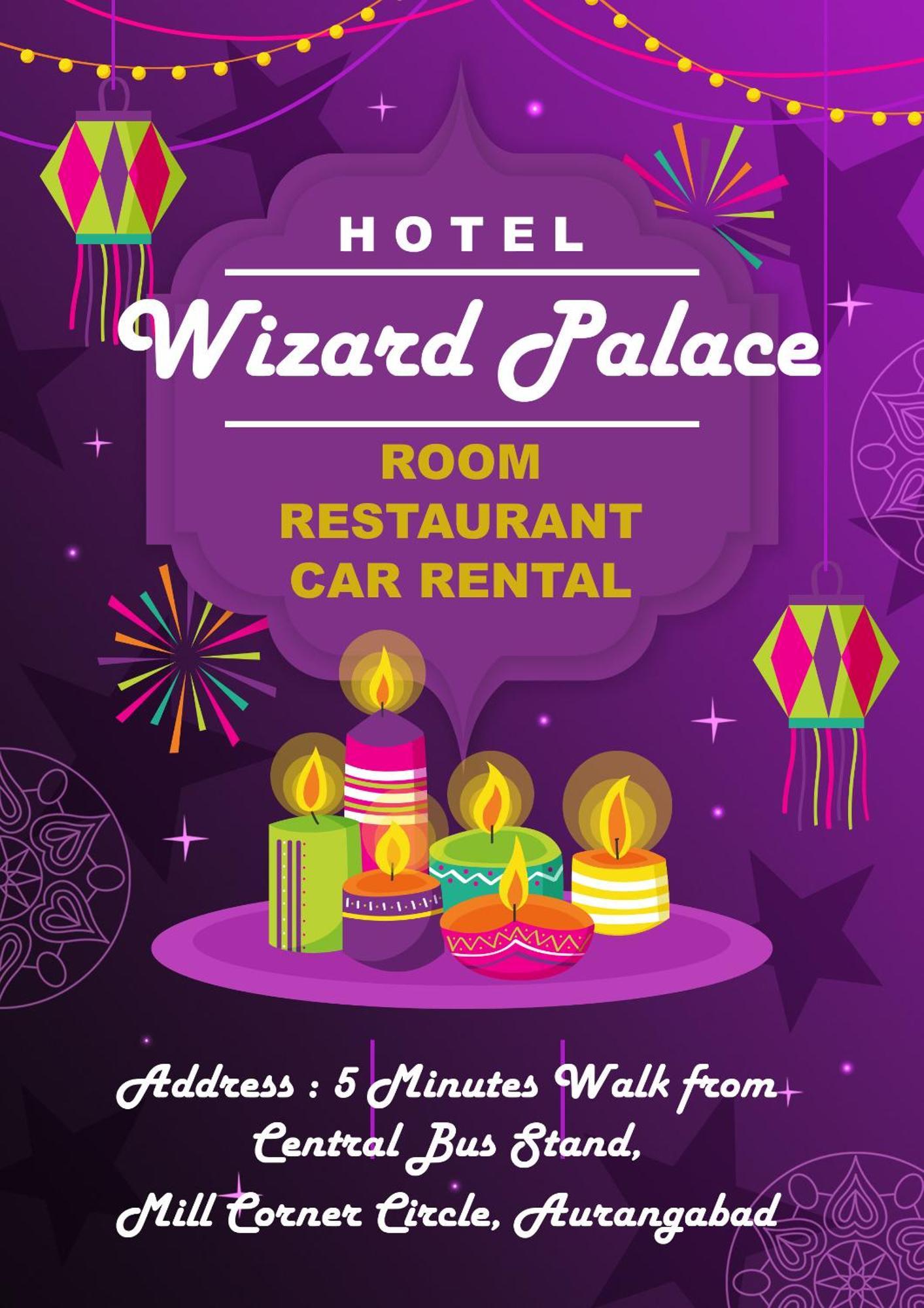 U2 Hotel Wizard Palace Aurangabad  Exterior foto